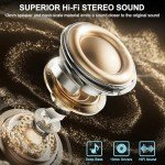 Bluetooth 5.4 Wireless Earbuds with Noise Cancelling