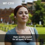 Sony WF-C510 Wireless Earbuds - Lightweight, Bluetooth, Long Battery