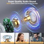 Bluetooth 5.4 Wireless Earbuds with Deep Bass