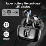 Bluetooth 5.3 Wireless Earbuds with Noise Cancelling