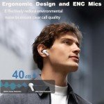 Wireless Bluetooth 5.3 Earbuds with Noise Cancelling