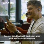 Sony WF-C510 Wireless Earbuds - Lightweight, Bluetooth, Long Battery