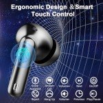 Bluetooth 5.4 Wireless Earbuds with Noise Cancelling