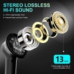 Bluetooth 5.3 Wireless Earbuds with Touch Control