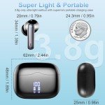 Bluetooth 5.3 Wireless Earbuds with Deep Bass