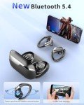 Bluetooth 5.4 Wireless Earbuds with Deep Bass