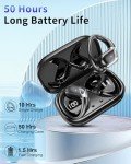 Bluetooth 5.4 Wireless Earbuds with Deep Bass