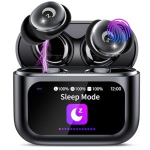 VEKJ Bluetooth Wireless Earbuds with Touch Control
