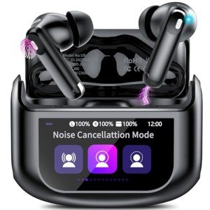 Thunelec Wireless Earbuds with Smart Touch Controls