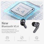 Bluetooth 5.4 Wireless Earbuds with 3D Bass
