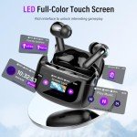 Thunelec Wireless Earbuds with Smart Touch Controls