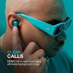 JLab Go Pop ANC Wireless Earbuds - Teal