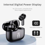Bluetooth 5.4 Wireless Earbuds with 3D Bass