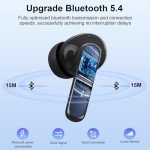 Bluetooth 5.4 Wireless Noise Cancelling Earbuds
