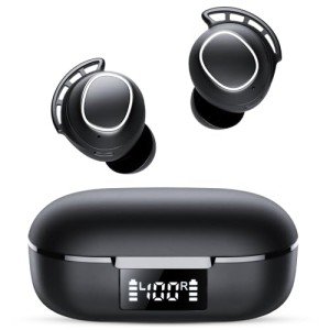 Wireless Bluetooth Earbuds with Noise Cancelling Mic