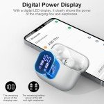 Bluetooth 5.3 Wireless Earbuds with Deep Bass