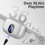 Bluetooth 5.3 Wireless Earbuds with Deep Bass