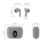 Bluetooth 5.3 Wireless Earbuds with Deep Bass