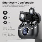 Bluetooth Sleep Earbuds with Noise Cancelling Mic