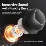 FAMOO Wireless Earbuds with Noise Cancelling & Bass Boost