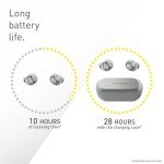 Technics EAH-AZ100E-S Wireless Noise Cancelling Earbuds