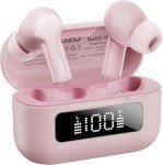 TOZO NC3 Noise Cancelling Bluetooth Earbuds (Pink)