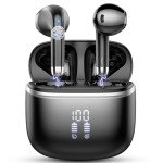 Wireless Bluetooth Earbuds with Noise Cancelling Mic