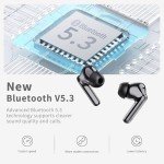 Bluetooth 5.3 Wireless Earbuds with Noise Cancellation
