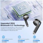 Wireless Bluetooth Earbuds with Noise Cancelling Mic