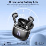 Wireless Bluetooth Earbuds with Noise Cancelling Mic