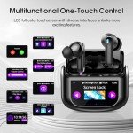 QXUFV Wireless Bluetooth 5.4 Earbuds with Touch Control