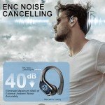 Bluetooth 5.4 Wireless Earbuds with Noise Cancelling