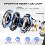 QXUFV Wireless Bluetooth 5.4 Earbuds with Touch Control