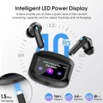 QXUFV Wireless Bluetooth 5.4 Earbuds with Touch Control
