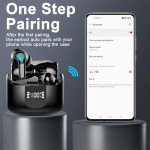 Bluetooth 5.3 Wireless Earbuds with Noise Cancelling