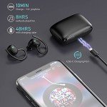 Bluetooth 5.1 Wireless Earbuds with Deep Bass