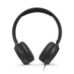 JBL Tune500 Lightweight Foldable On-Ear Headphones - Black