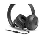JBL Tune500 Lightweight Foldable On-Ear Headphones - Black