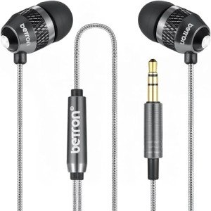 Betron B25 Noise-Isolating In-Ear Headphones - Black
