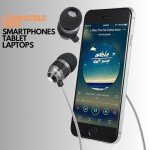 Betron B25 Noise-Isolating In-Ear Headphones - Black