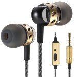 Betron AX5 In-Ear Headphones with Microphone - Black