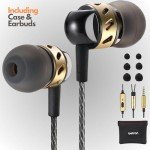 Betron AX5 In-Ear Headphones with Microphone - Black