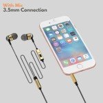 Betron AX5 In-Ear Headphones with Microphone - Black