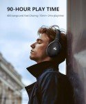 Wireless Noise Cancelling Headphones with Deep Bass