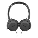 Philips UH201BK On-Ear Foldable Headphones with Mic