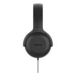 Philips UH201BK On-Ear Foldable Headphones with Mic