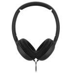 Philips UH201BK On-Ear Foldable Headphones with Mic
