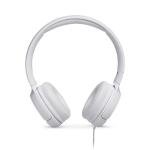 JBL Tune 500 Wired On-Ear Headphones - White