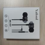 Wired In-Ear Headphones with Microphone and Bass