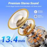 Bluetooth 5.3 Wireless Earbuds with Noise Cancelling
